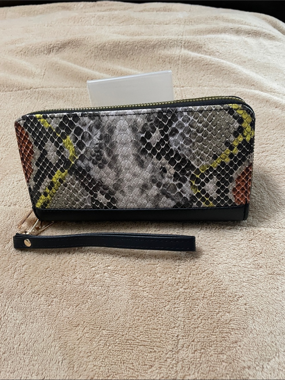 Double Zip Wristlet